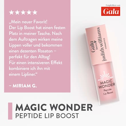Lippenpflege Magic Wonder Lip Boost Peptide, 4 ml