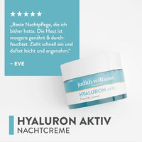Nachtcreme Hyaluron Aktiv, 50 ml