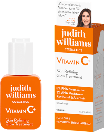 judith williams COSMETICS Serum VitaminC+ Skin Refining Glow Treatment, 30 ml