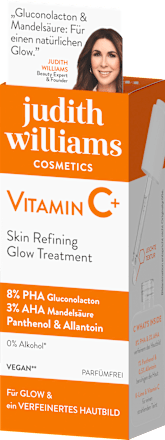 judith williams COSMETICS Serum VitaminC+ Skin Refining Glow Treatment, 30 ml