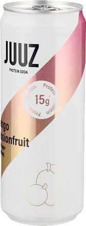 Erfrischungsgetränk, Protein Soda, Mango Passionfruit, 330 ml EINWEG