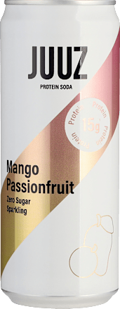 Erfrischungsgetränk, Protein Soda, Mango Passionfruit, 330 ml EINWEG