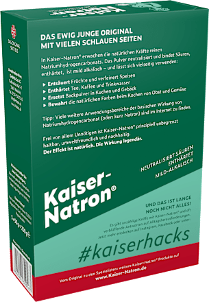 Kaiser Natron poeder (5 x 50 g), 250 g