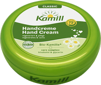 Hand- & Nagelcreme mit Kamille in der Dose, 150 ml