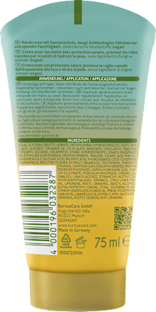 Handcreme daily protection & hydration, LSF 30, 75 ml