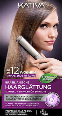 Brasilianische Haarglättung mit Doppel-Keratin, 1 St