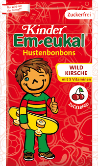 Wilde kersensnoepjes voor kinderen, suikervrij, 75 g