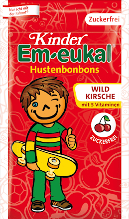 Wilde kersensnoepjes voor kinderen, suikervrij, 75 g
