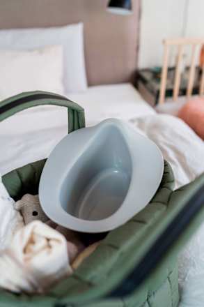 Potje donkergrijs, 1 stuk