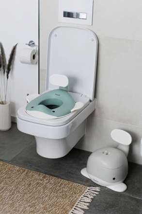 Toilettrainer aquamarijn, 1 st.