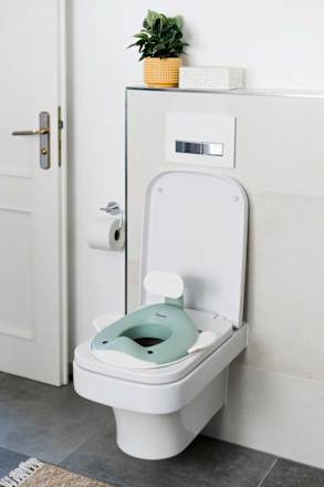 Toilettrainer aquamarijn, 1 st.