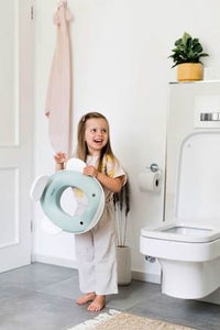 Toilettrainer aquamarijn, 1 st.