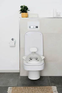 Toilettrainer lichtgrijs, 1 stuk