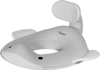 Toilettrainer lichtgrijs, 1 stuk