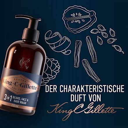 Baardwasgel, 350 ml
