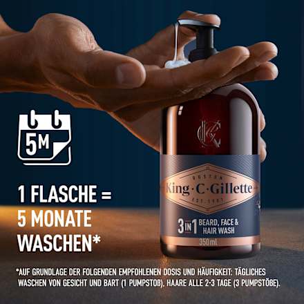 Baardwasgel, 350 ml