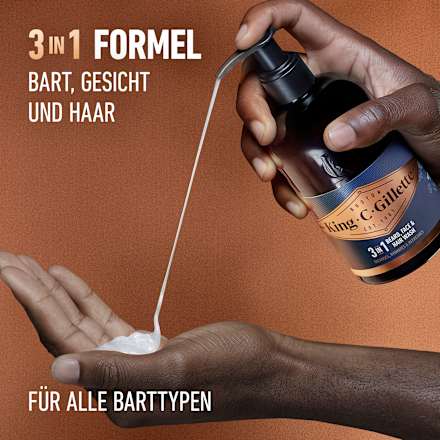 Bartwaschgel, 350 ml