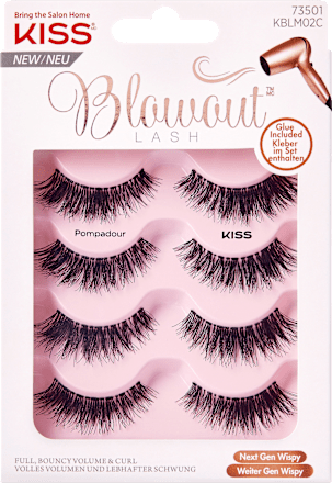 Künstliche Wimpern Blowout Lash Pompadour (4 Paar), 8 St