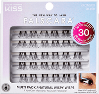 Künstliche Wimpern Falscara Natural Wispy Wisps, 30 St KISS
