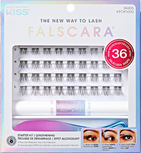 Künstliche Wimpern Falscara Starterkit Lengthening, 36 St