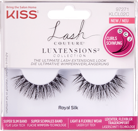 Künstliche Wimpern Luxtensions Royal Silk (1 Paar), 2 St