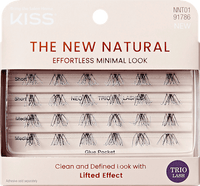 Künstliche Wimpern The New Natural Trio Lash, 24 St KISS