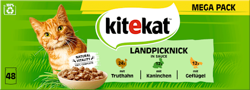 Nat kattenvoer Country Picnic in Gravy, Megapack (48x85 g), 4,08 kg