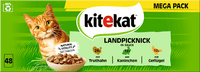 Nat kattenvoer Country Picnic in Gravy, Megapack (48x85 g), 4,08 kg
