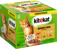 Nat kattenvoer Marktmix in gelei Multipack (24x85 g), 2,04 kg