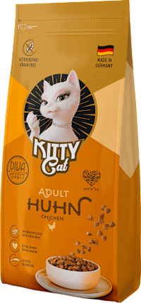 Trockenfutter Katze mit Huhn, Adult, 3 kg KittyCat