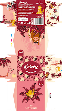 Tissues Box Kids Disney, 48 stuks