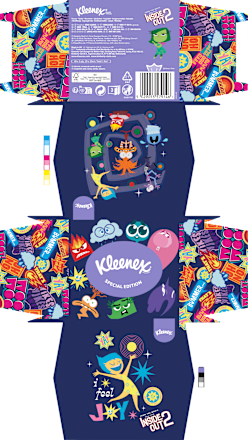 Tissues Box Kids Disney, 48 stuks