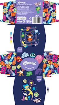 Tissues Box Kids Disney, 48 stuks