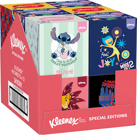 Tissues Box Kids Disney, 48 stuks