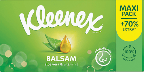 Tissues Box Maxi Balsam, 96 stuks