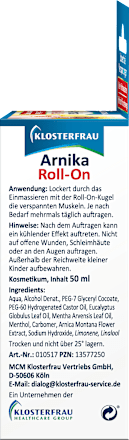 Arnika Roll- On, 50 ml
