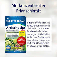 Artischocke Verdaungshilfe plus Tabletten 30 St, 20 g