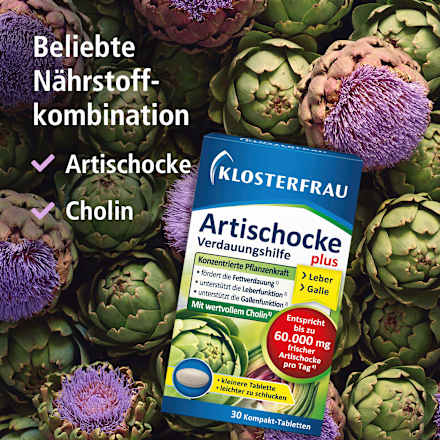 Artischocke Verdaungshilfe plus Tabletten 30 St, 20 g