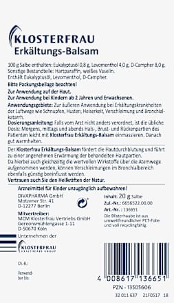 Erkältungs-Balsam, 20 g