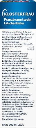 Franzbranntwein Latschenkiefer, 200 ml