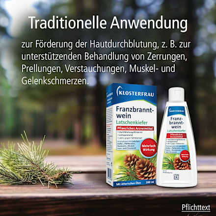 Franzbranntwein Latschenkiefer, 200 ml