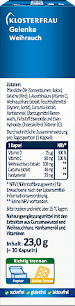 Gelenke Curcuma + Weihrauch, 23 g