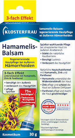 Hamamelis-Balsam, 30 g Klosterfrau