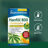 Hanföl 800 & Goldmohn Kapseln, 30 St