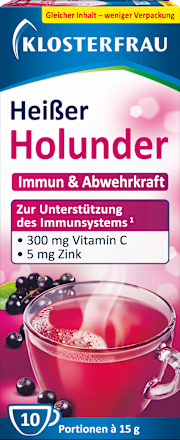 Heißer Holunder Heißgetränk Beutel 10 St., 150 g