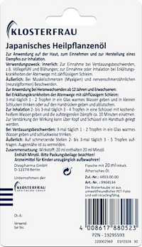 Japanisches Heilpflanzennöl, 20 ml
