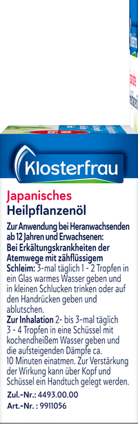 KLOSTERFRAU Huile de plantes médicinales japonaises, 20 ml
