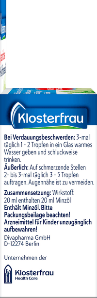 KLOSTERFRAU Huile de plantes médicinales japonaises, 20 ml