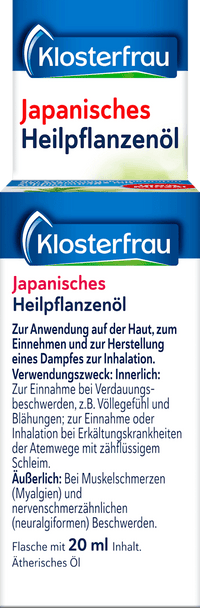 KLOSTERFRAU Huile de plantes médicinales japonaises, 20 ml