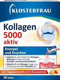 Klosterfrau Collageen 5000 actieve sticks 20 stuks, 80 g